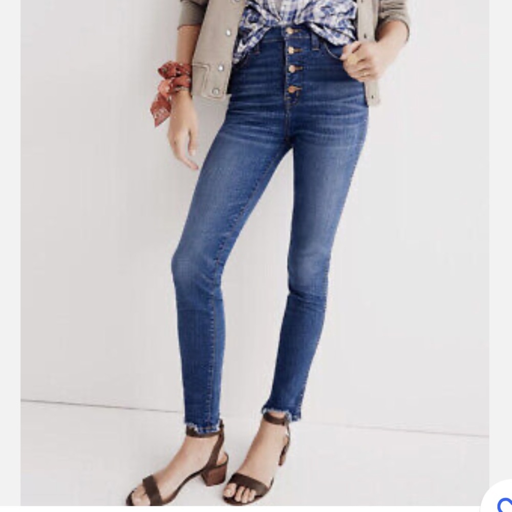 Madewell high rise skinny Jean